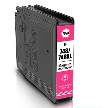 Epson T748XL Magenta High-Yield Remanufactured Ink Cartridge (T748XL320)