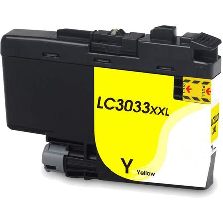 Brother LC3033Y Yellow Compatible Super High-Yield Ink Cartridge