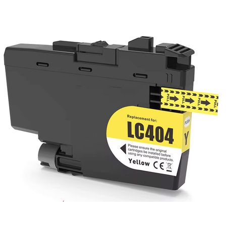 Brother LC404 XL Ink - Yellow Compatible High-Yield Cartridge