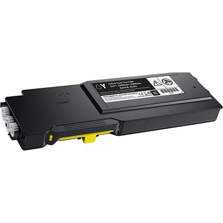 Dell S3840cdn / S3845cdn 593-BCBD Yellow Compatible Extra High-Yield Toner Cartridge (XMHGR)