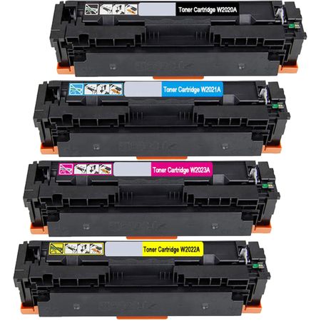 4 Pack HP 414X Compatible High-Yield Toner Cartridges