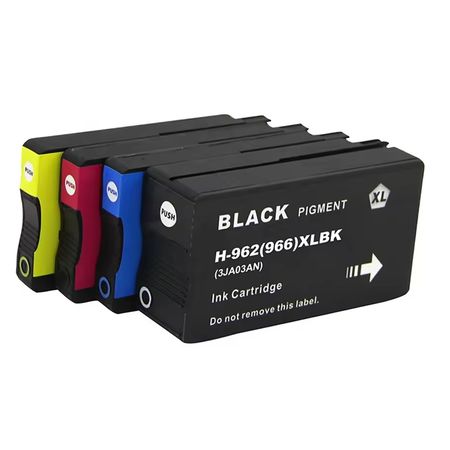 4 Pack HP 962XL High-Yield Remanufactured Ink Cartridges